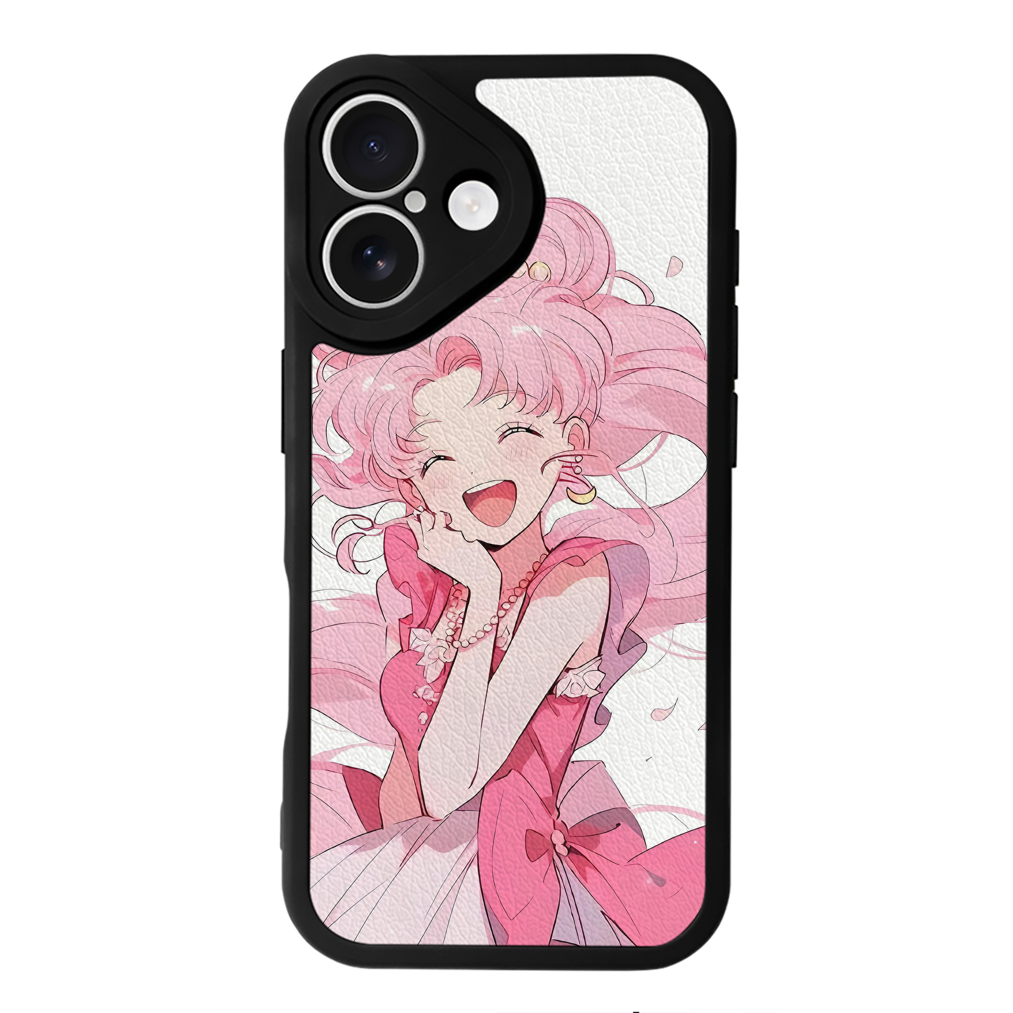 （画像用） 美少女戦士セーラームーン Sailor Moon 【iPhone 16シリーズ対応】シリコンスマホケース（レザー調） 材質：シリコン